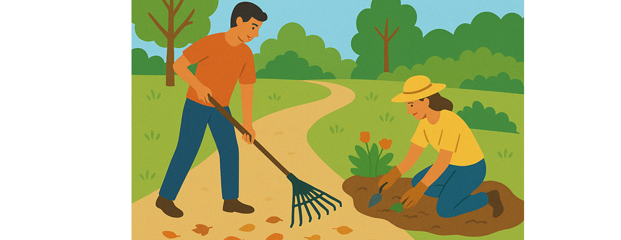 CMF Accessible Trail Clean-Up & Memorial Garden Clean-Up